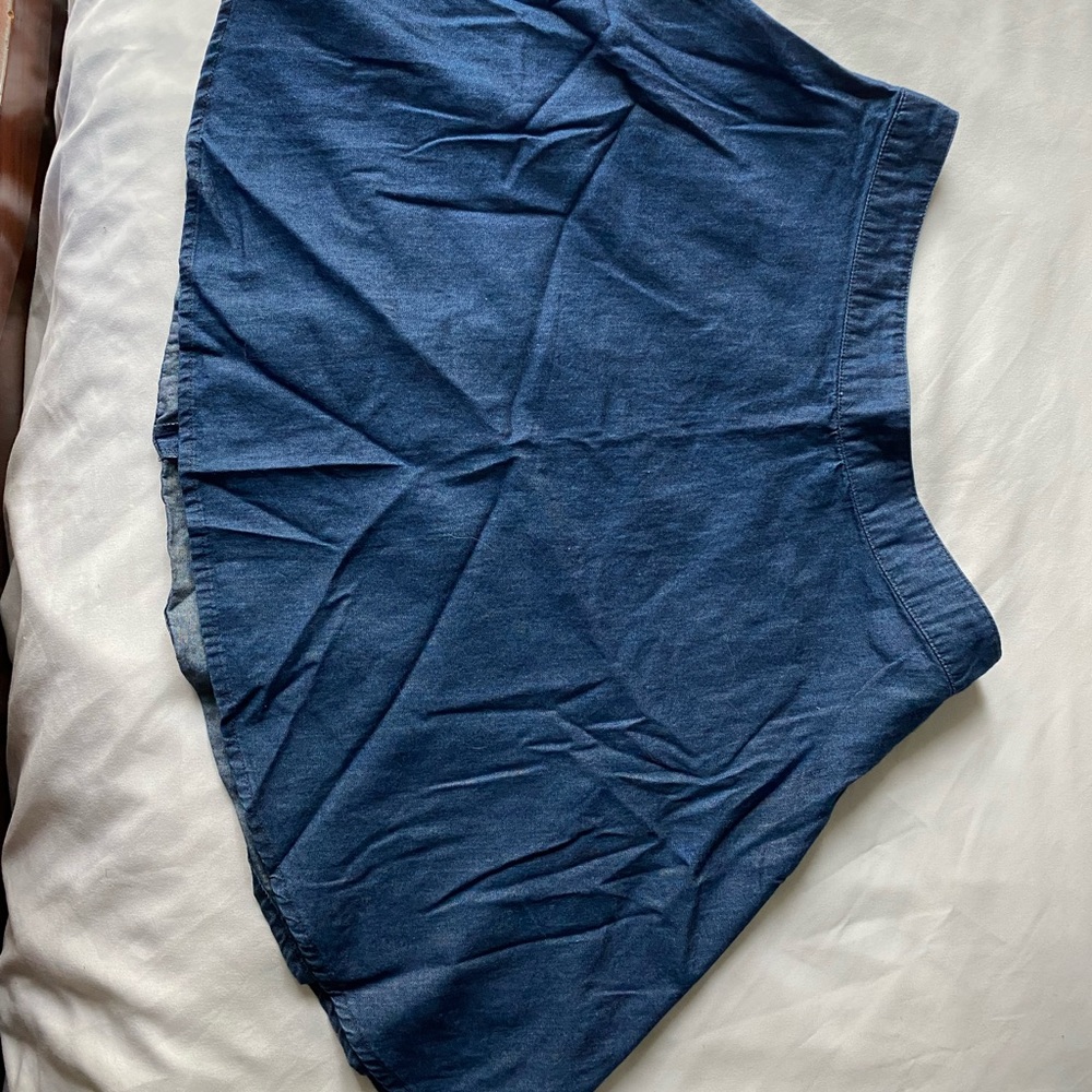 Blue skirt